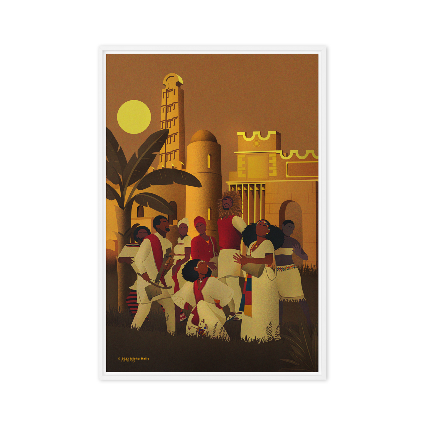 Harmony Framed Canvas 24"x36"