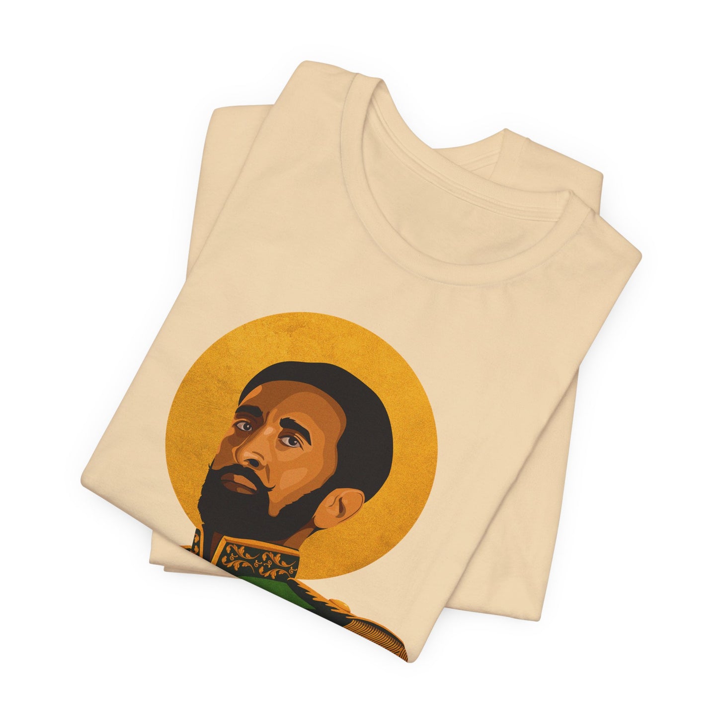 Haile Selassie Unisex Jersey Short Sleeve Tee