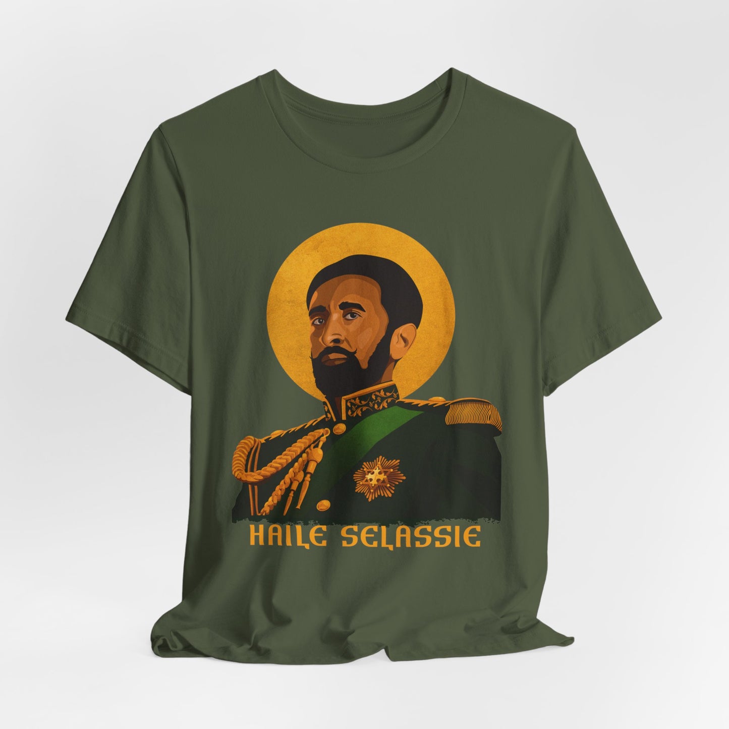 Haile Selassie Unisex Jersey Short Sleeve Tee