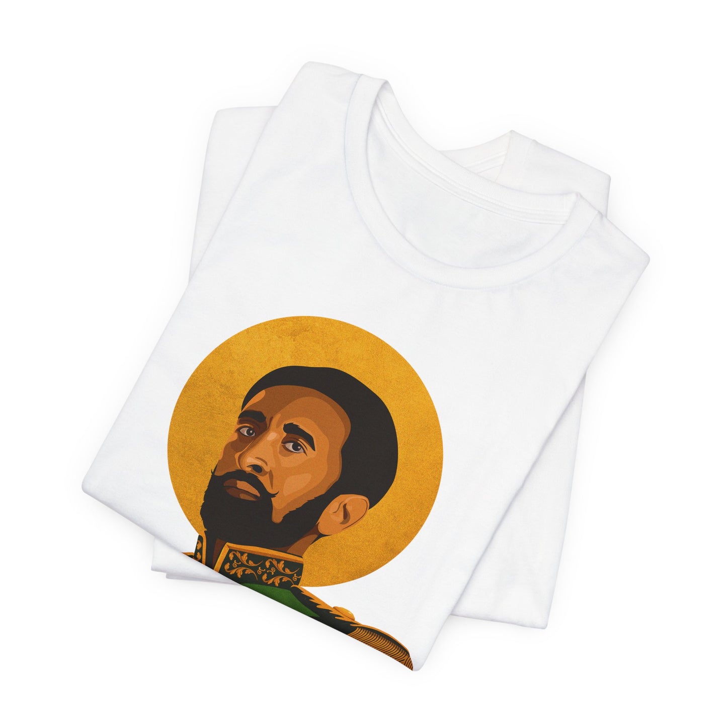 Haile Selassie Unisex Jersey Short Sleeve Tee