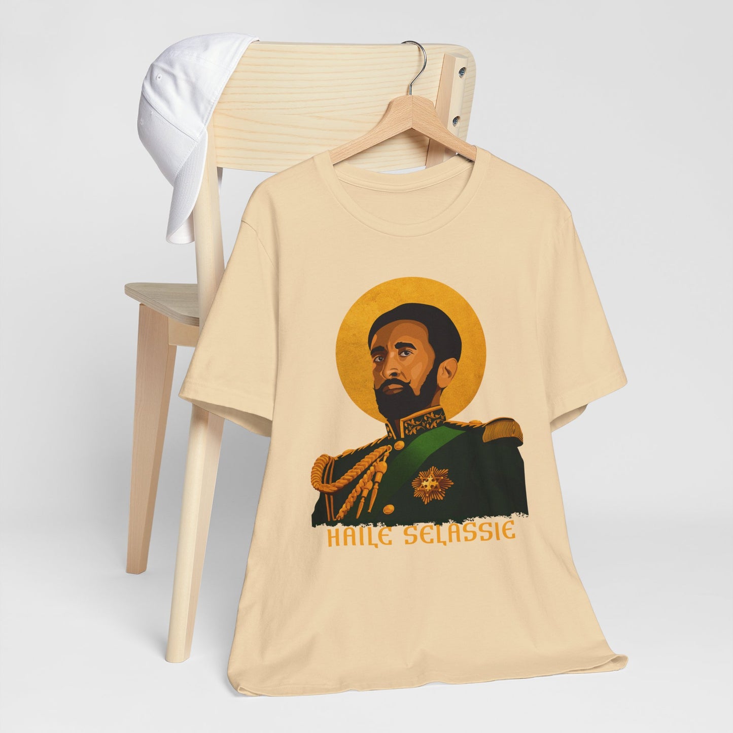 Haile Selassie Unisex Jersey Short Sleeve Tee