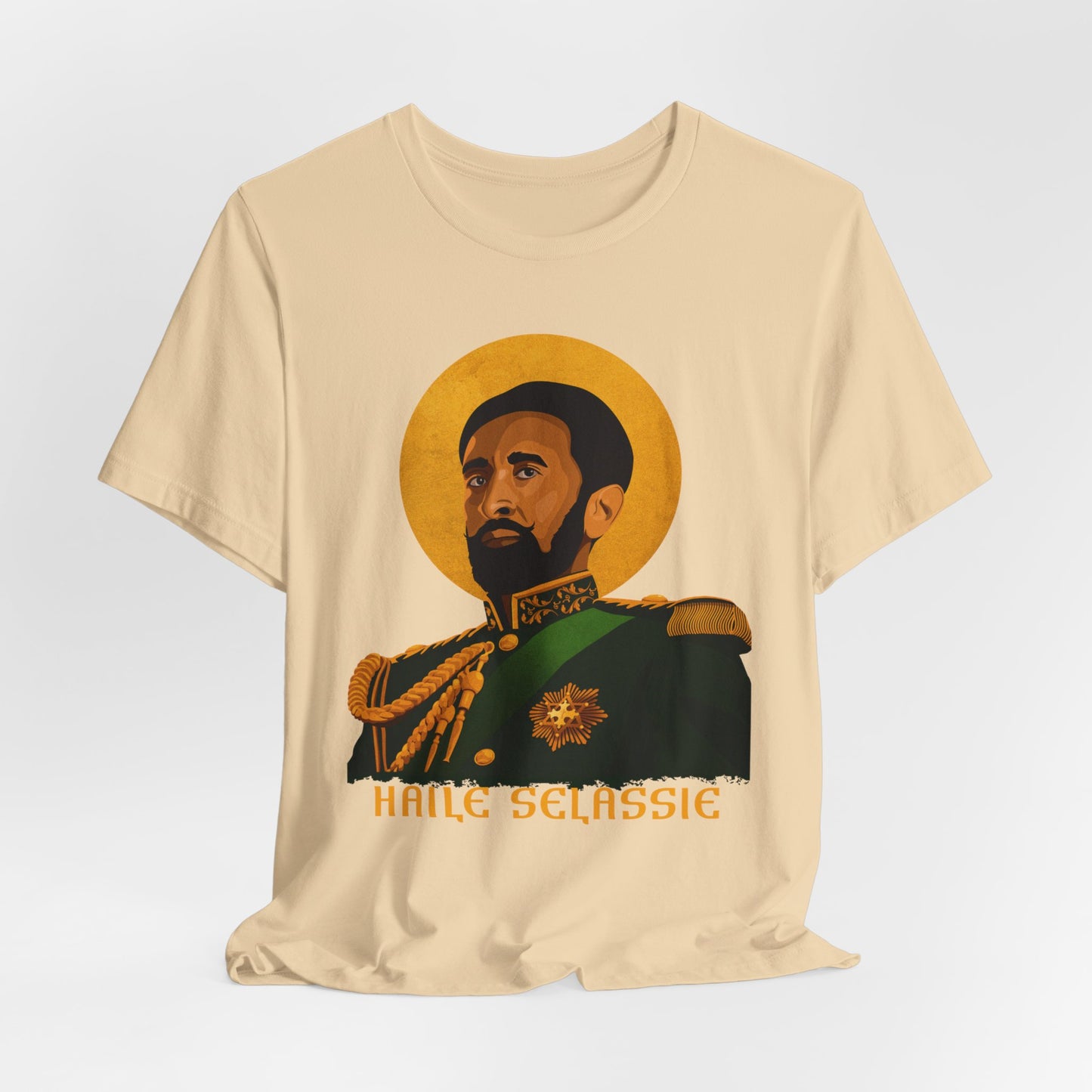 Haile Selassie Unisex Jersey Short Sleeve Tee