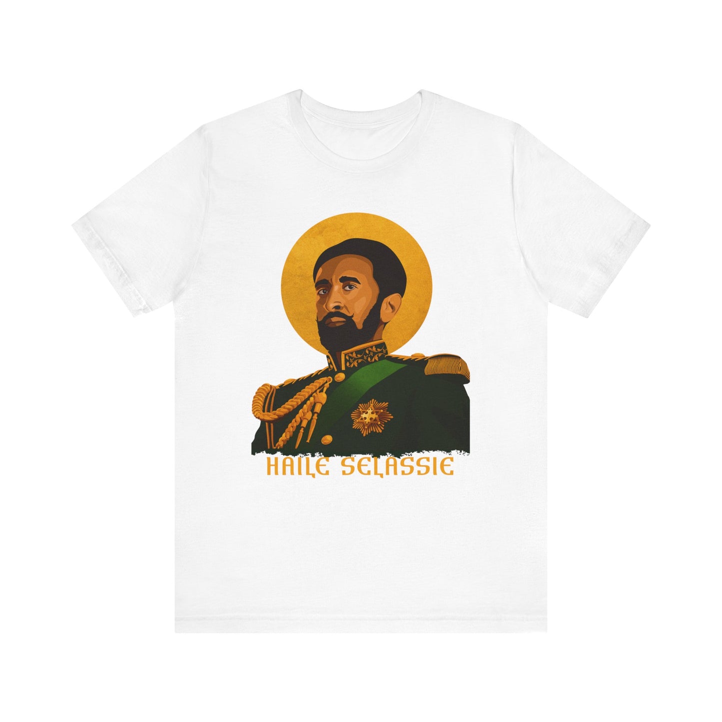 Haile Selassie Unisex Jersey Short Sleeve Tee