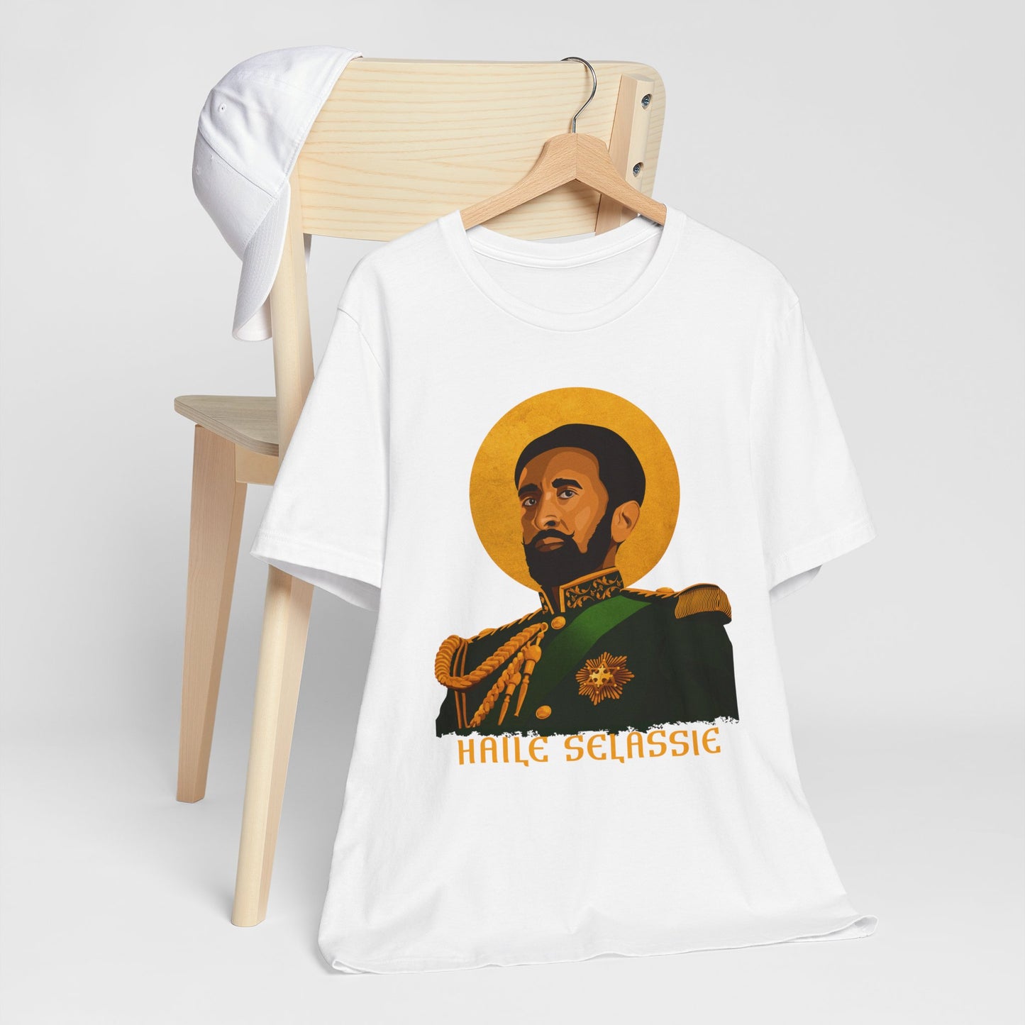 Haile Selassie Unisex Jersey Short Sleeve Tee