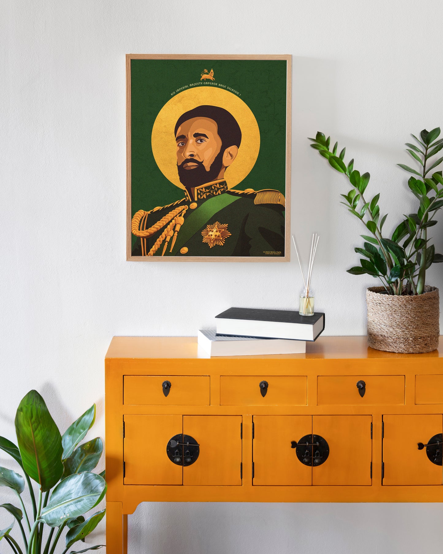 Emperor Haile Selassie Poster