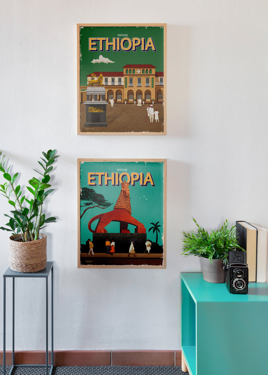VINTAGE ETHIOPIA | Lagare (Poster)