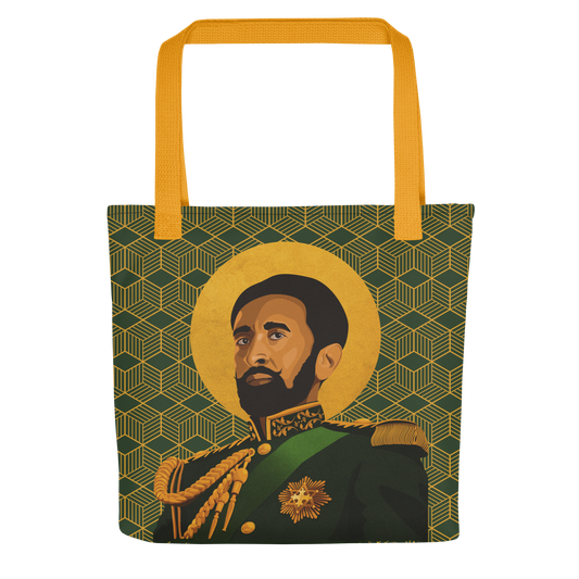 Emperor Haile Selassie Tote bag