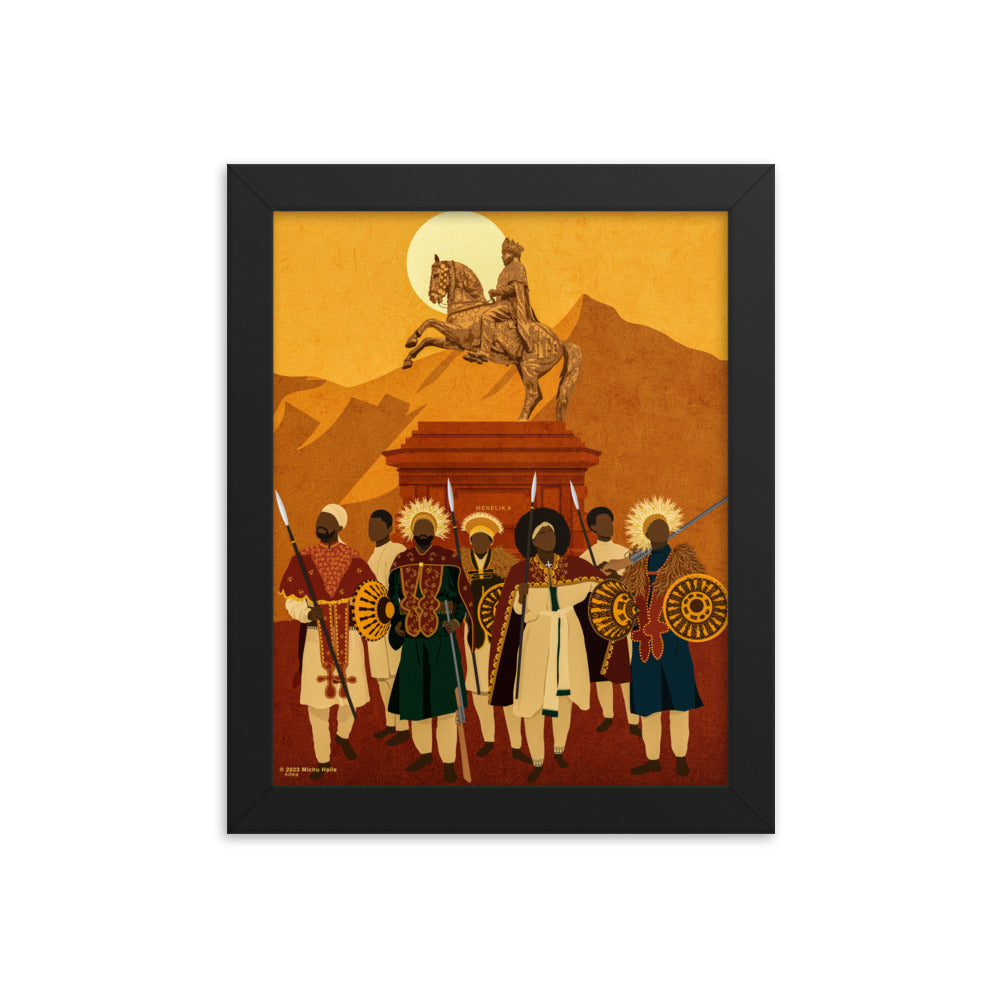 Adwa Framed poster