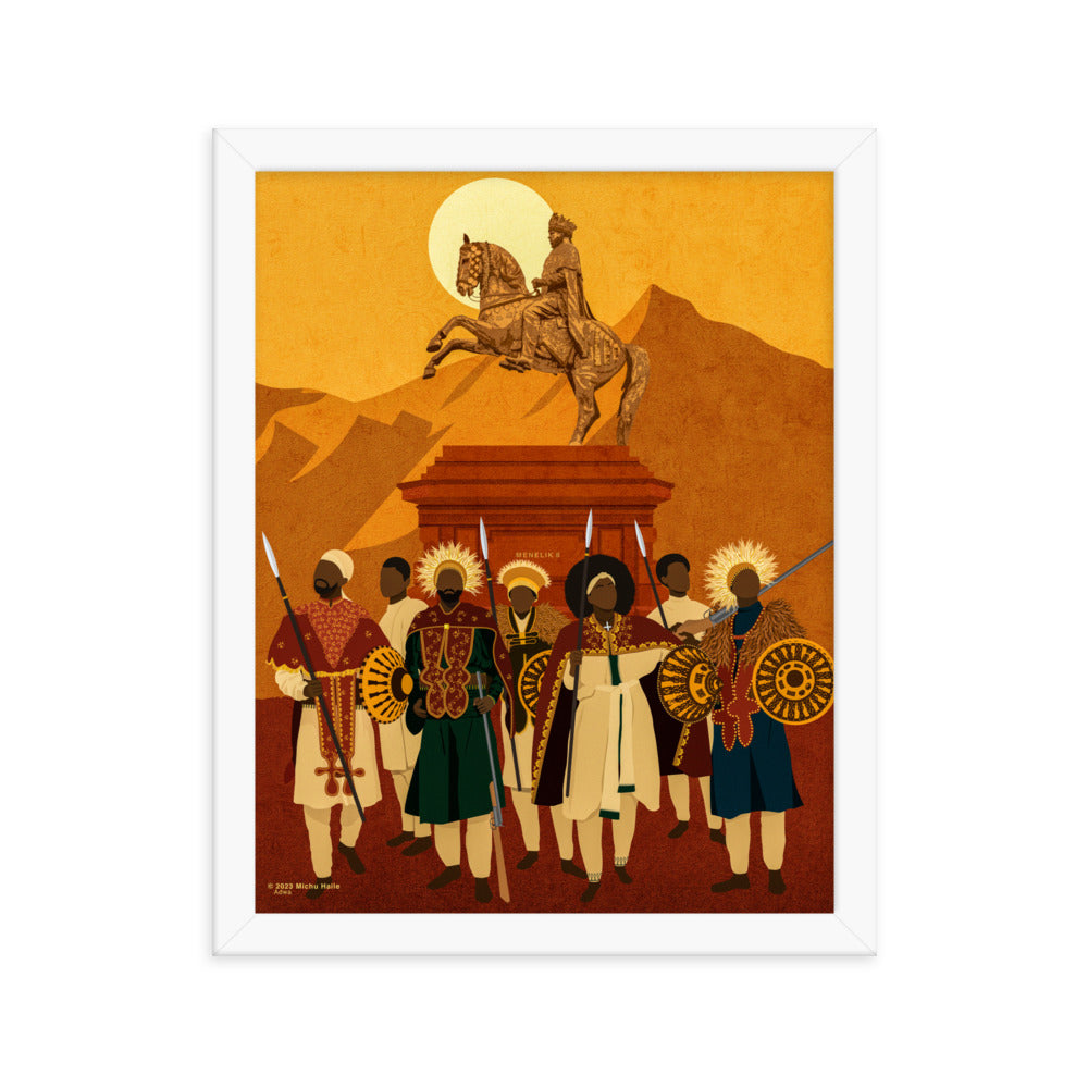 Adwa Framed poster