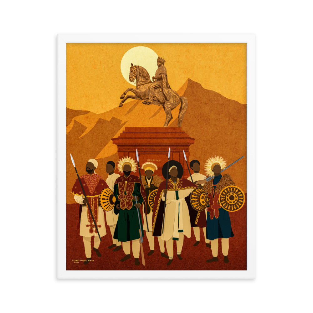 Adwa Framed poster