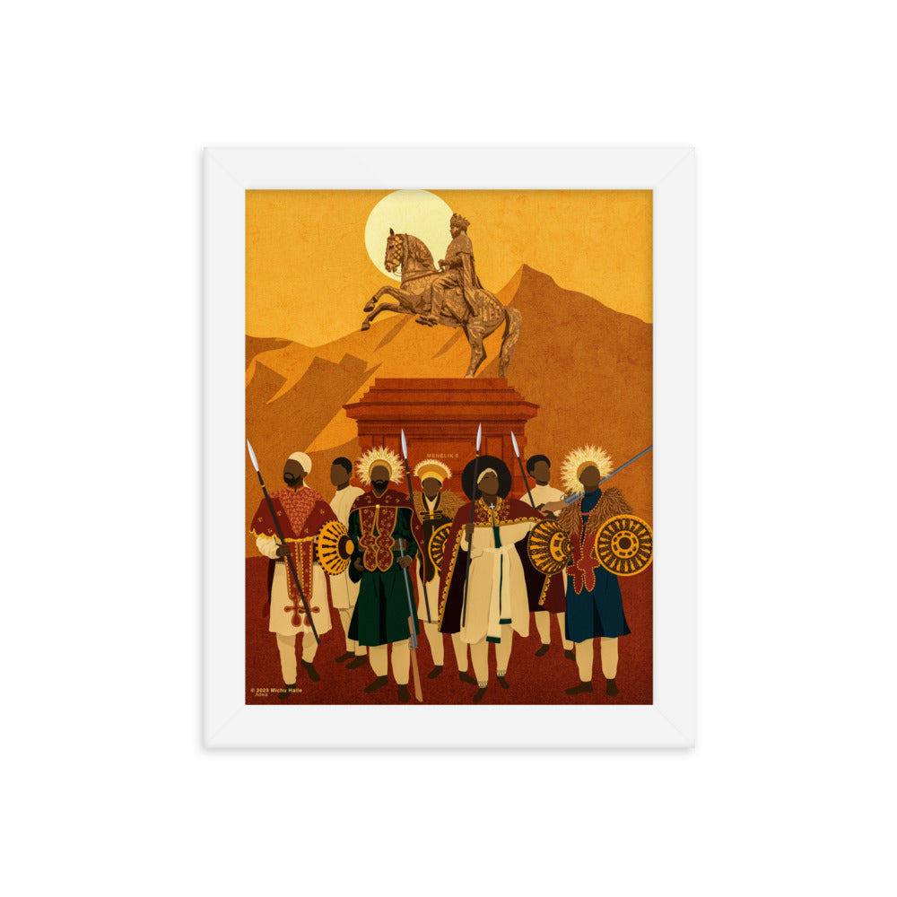 Adwa Framed poster