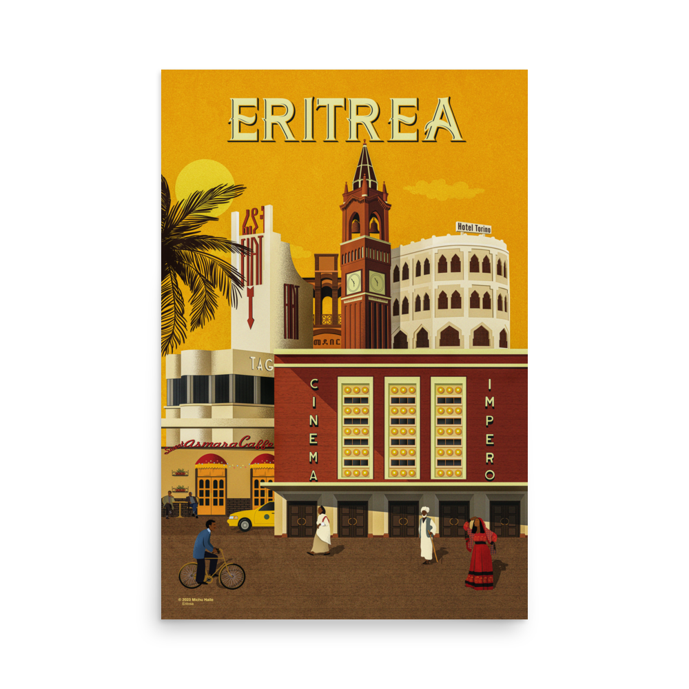 Eritrea 24"x36"