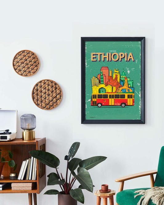 VINTAGE ETHIOPIA | Addis Ababa (Poster)