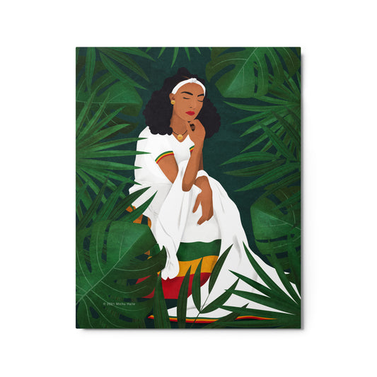 Enat Ethiopia Metal Print